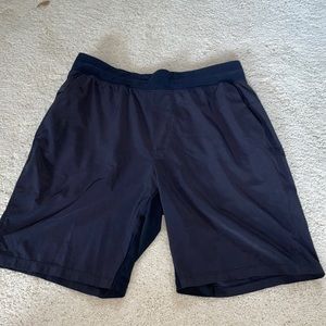 Lululemon T.H.E. 9" linerless short - black